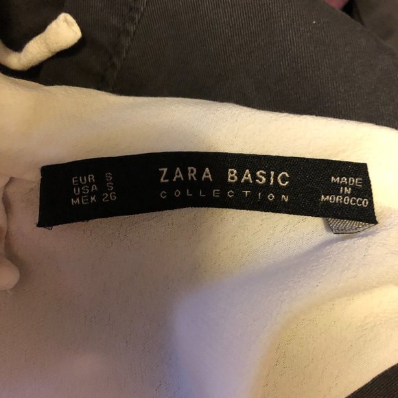 Zara Sheer White Blouse - Picture 6 of 6